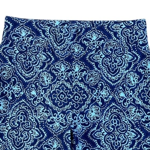 Chico's Women's So Slimming Brigitte Cool Marine Crop Pants Size 0.5 or 6 NWOT - Picture 2 of 8